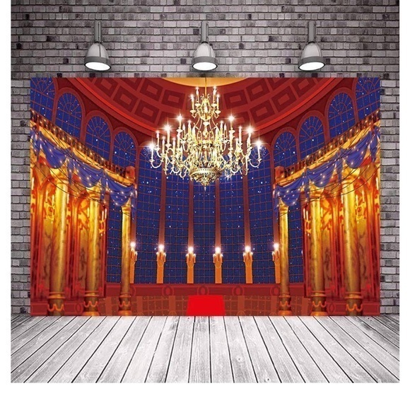 Other - Ballroom Backdrop for Photography Beast's Palace Background  Princess Belle